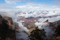 Grand Canyon - uitzicht over de Little Colorado River